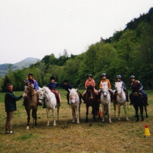 Classe verte dans les Alpes en 2004 a Lus la Croix Haute