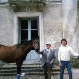 En Ile de France  et Seine et Marne, ou sont mes racines. Halte avec Allinton chez un ami  ancien cavalier et éleveur avant de prendre la route pour Mulhouse