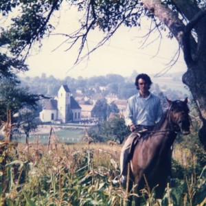 Sur les coteaux de Zimmersheim près de Mulhouse