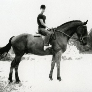 Tendre souvenir d’adolescent  et de vacances heureuses  avec le cheval Jacquot . Pour la première fois  j’avais  la charge de  m’occuper seul d’un cheval