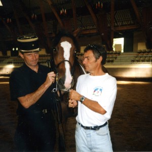 A l’ENE en 1997.Philippe Karl. L’excellence .Ecuyer au Cadre Noir, mon ancien prof à Rambouillet. Elégance, clairvoyance, pertinence, j’ai pour lui toute estime et considération