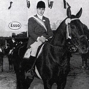 Mon ami Guy Laffargue, deux fois champion de France junior, puis entraîneur à Chantilly, ici à Paris